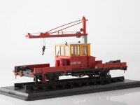 Коллекционная масштабная модель 1:43 Автодрезина грузовая монтажная АГМу (ModelPro)